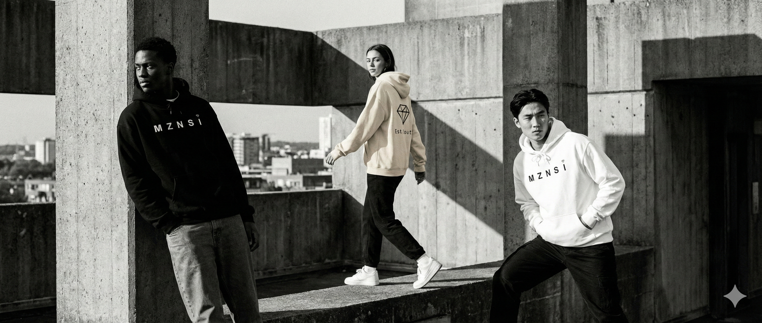 MZNSI Street Hoodies