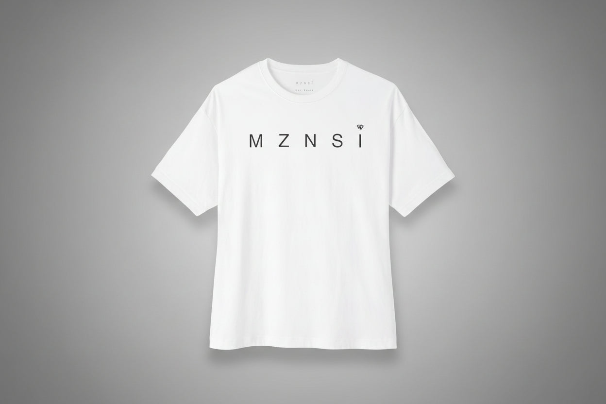 MZNSI Box Tee (White)